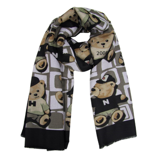 SCARF-HJ-001 COLOR PASSWORD BEAR