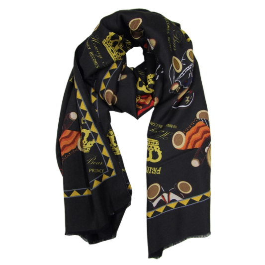 SCARF-HJ-001 COLOR CROWN BEAR